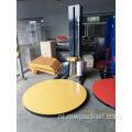 Pallet stretch inpakmachine met snijfunctie